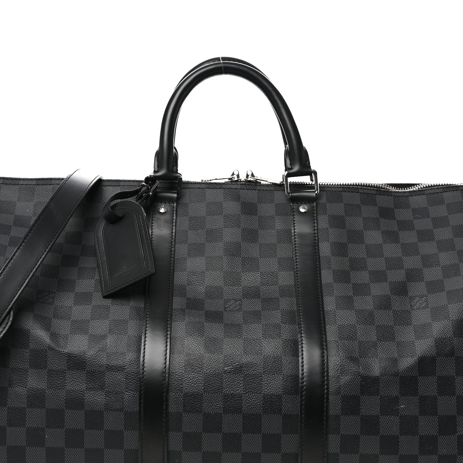 Louis Vuitton Damier Graphite Keepall Bandouliere 55 7 of 11