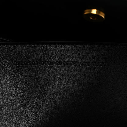 Balenciaga Natural Smooth Calfskin Medium Nano Top Handle Handbag Black 7 of 10