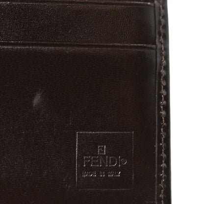 Fendi Zucca Compact Wallet Tobacco 6 of 6