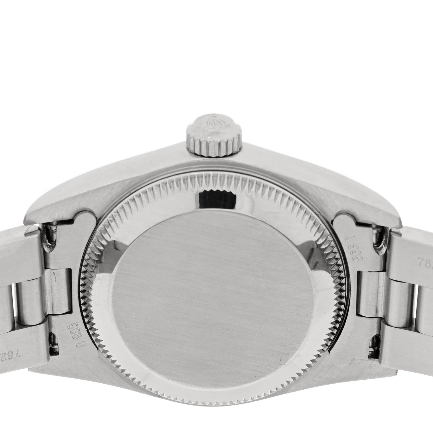 Rolex Stainless Steel 24mm Oyster Perpetual Watch Blue 76080 4 of 4
