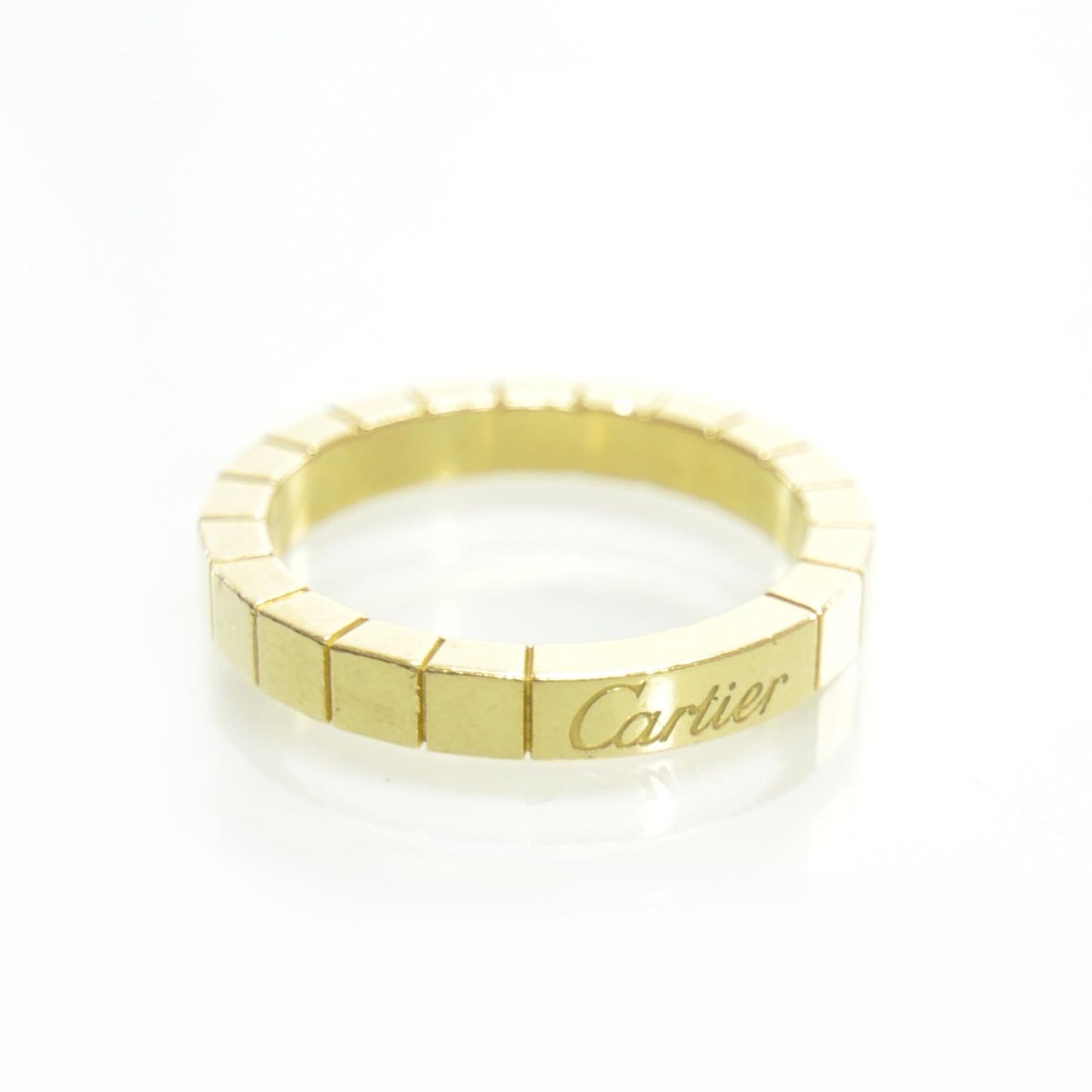 18k Yellow Gold Lanieres Ring 55 7.5