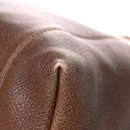 Gucci Calfskin Large Harness Hobo Maple Brown 12 of 32