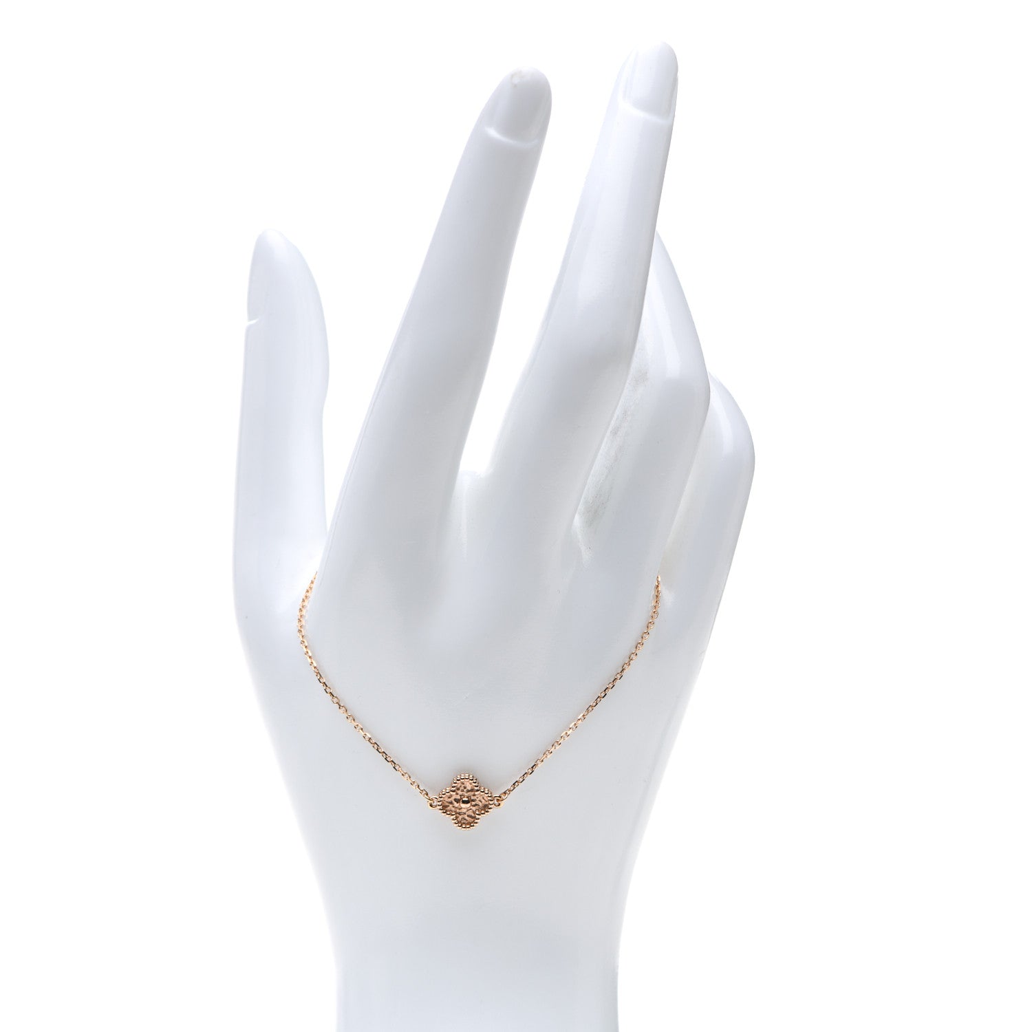 Van Cleef & Arpels 18K Rose Gold Sweet Alhambra Bracelet 2 of 5