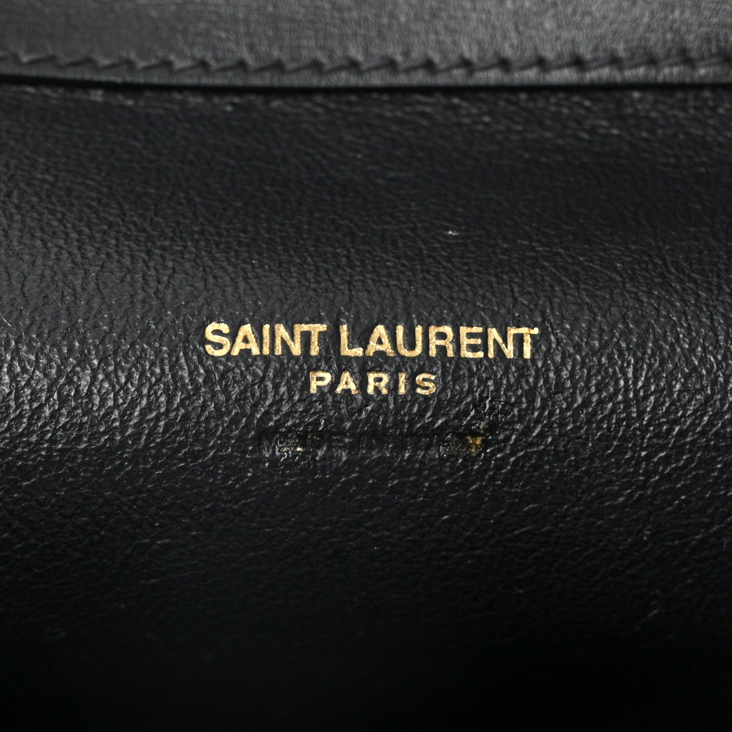Saint Laurent Canvas All-Over Monogram Bucket Bag Black 6 of 11