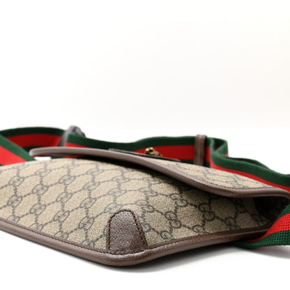 Gucci GG Supreme Monogram Neo Vintage Web Belt Bag Brown 10 of 10