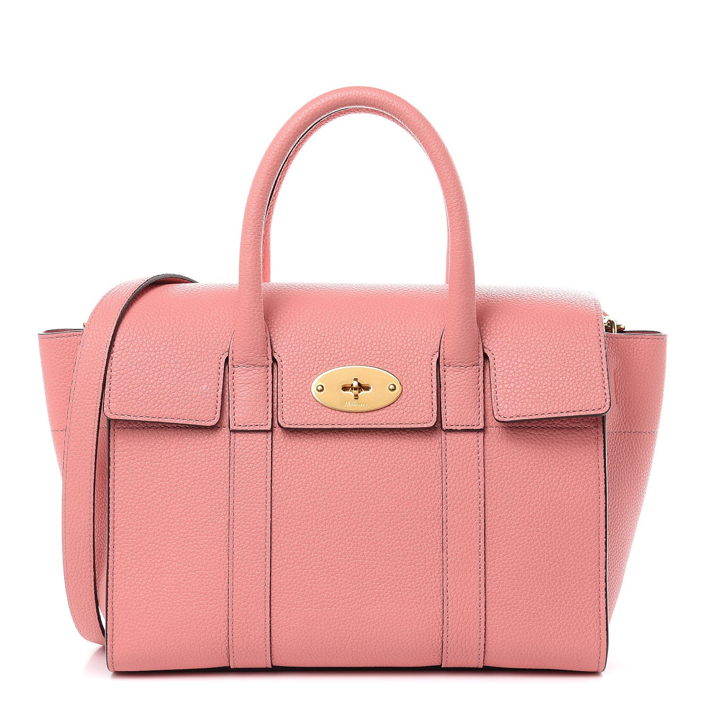 Classic Grain Small New Bayswater Macaroon Pink