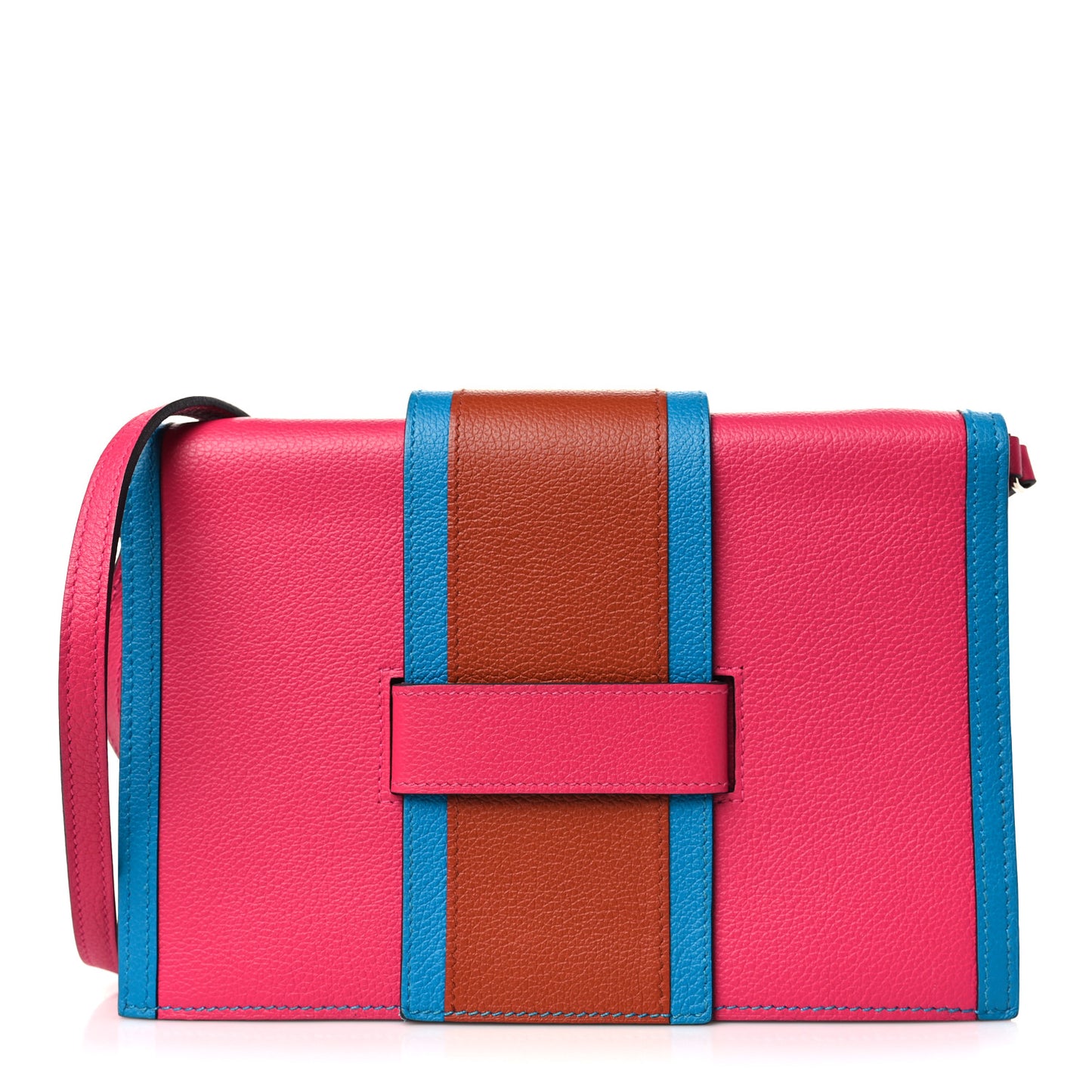 Evercolor H Passant Clutch Rose Mexico Cuivre Bleu Frida