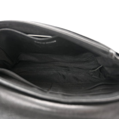 Chanel Lambskin Half Moon Wallet On Chain WOC Black 5 of 11