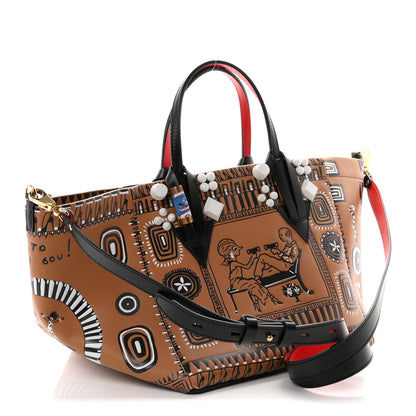 Christian Louboutin Calfskin Greekaba Tote Multicolor 3 of 9