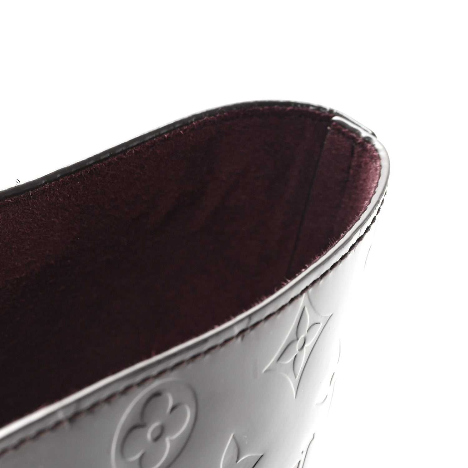 Louis Vuitton Vernis Long Beach MM  Amarante 10 of 10