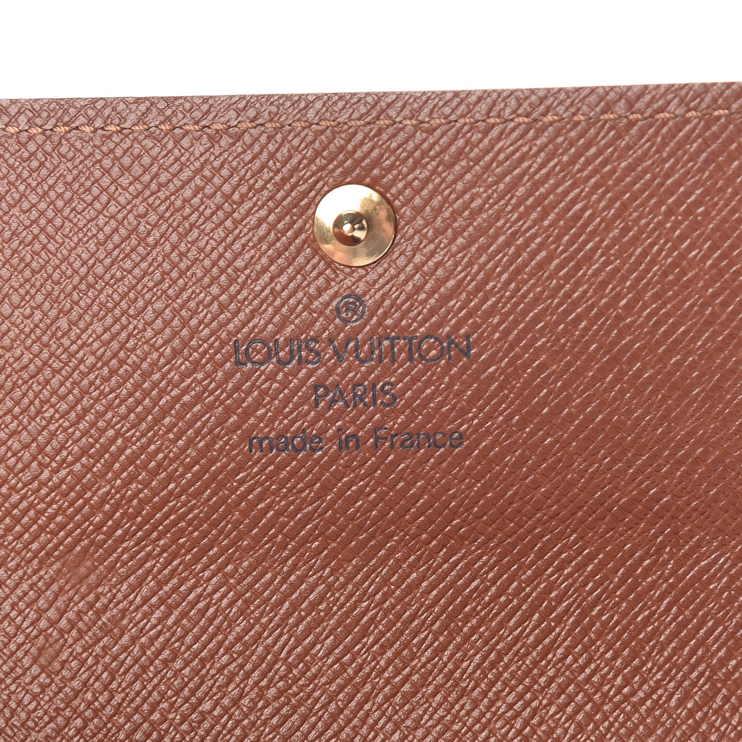 Monogram Porte-Monnaie Plat Coin Purse