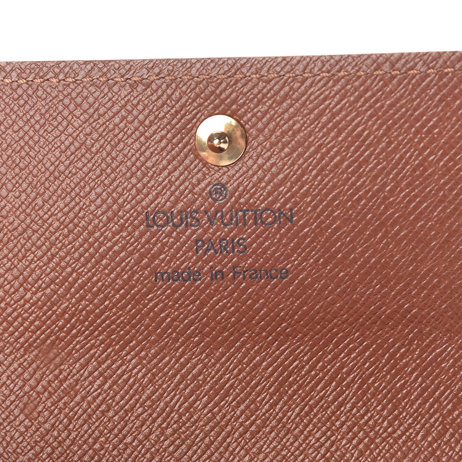 Louis Vuitton Monogram Porte-Monnaie Plat Coin Purse 6 of 9