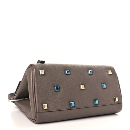 Salvatore Ferragamo Calfskin The Studio Bag Caraway Seed 4 of 8