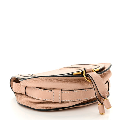 Chloe Calfskin Mini Marcie Round Crossbody Bag Blush Nude 4 of 11