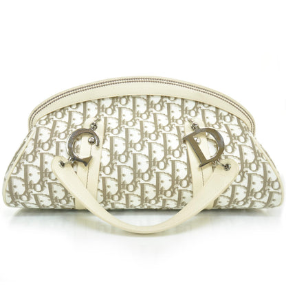 Christian Dior Monogram Vintage Flowers Frame Satchel 4 of 8