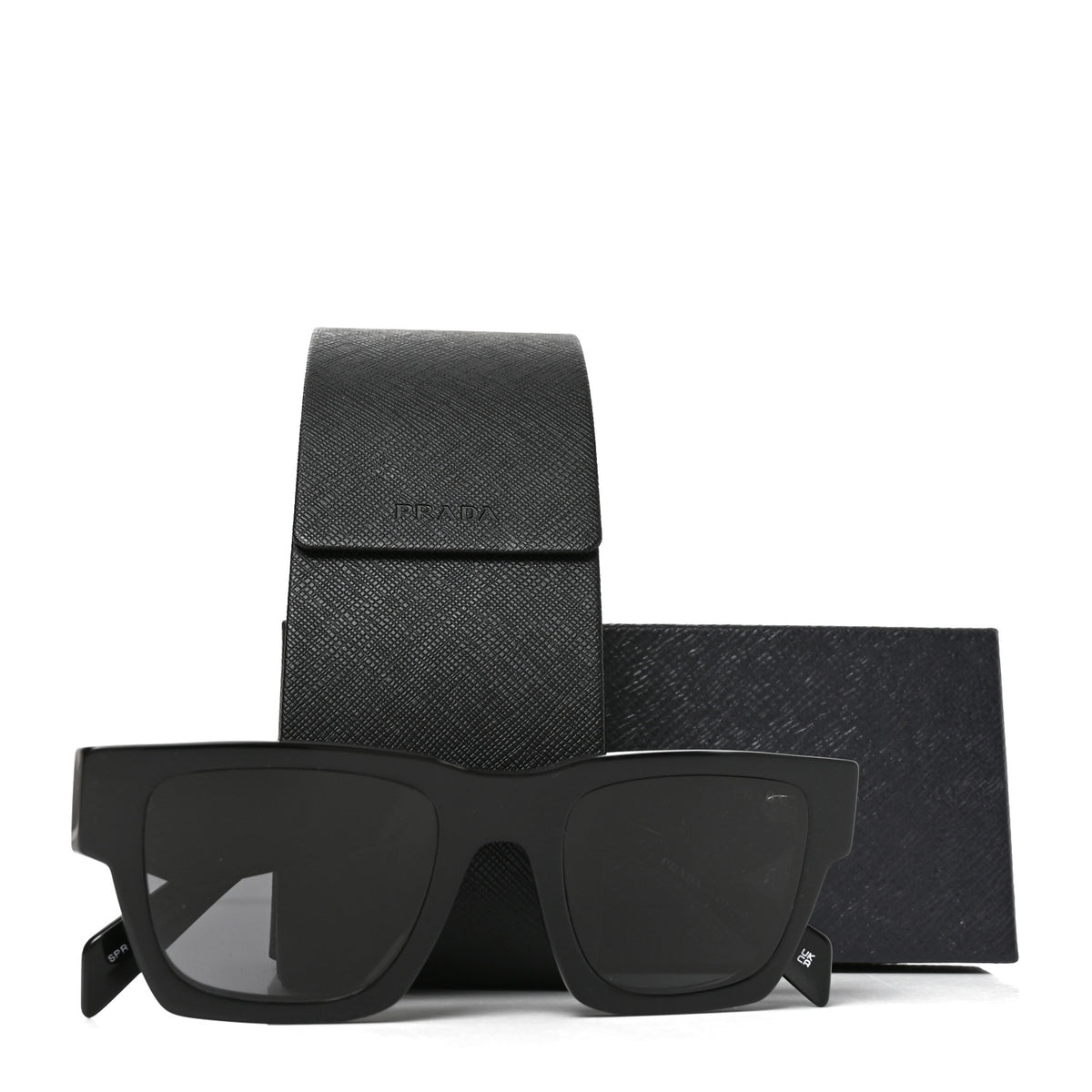 Acetate Symbole Sunglasses SPR A06 Black