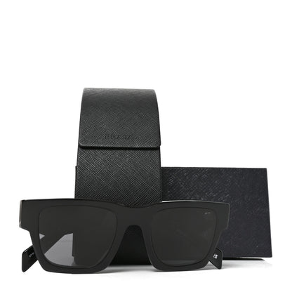 Prada Acetate Symbole Sunglasses SPR A06 Black 7 of 7