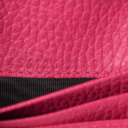 Gucci Dollar Calfskin GG Marmont Card Case Box Pink 7 of 9