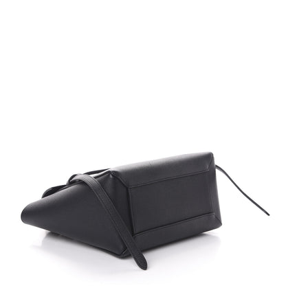 Celine Grained Calfskin Micro Belt Bag Black 5 of 10