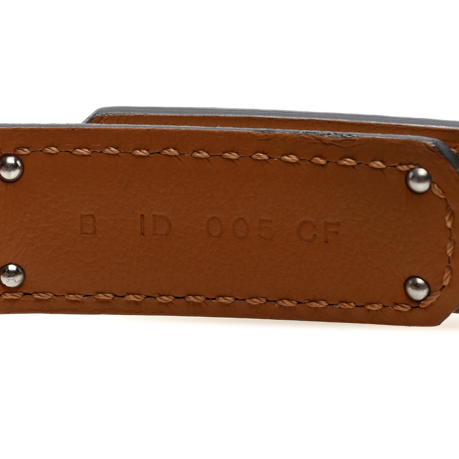 Hermes Epsom Kelly Belt White 3 of 3