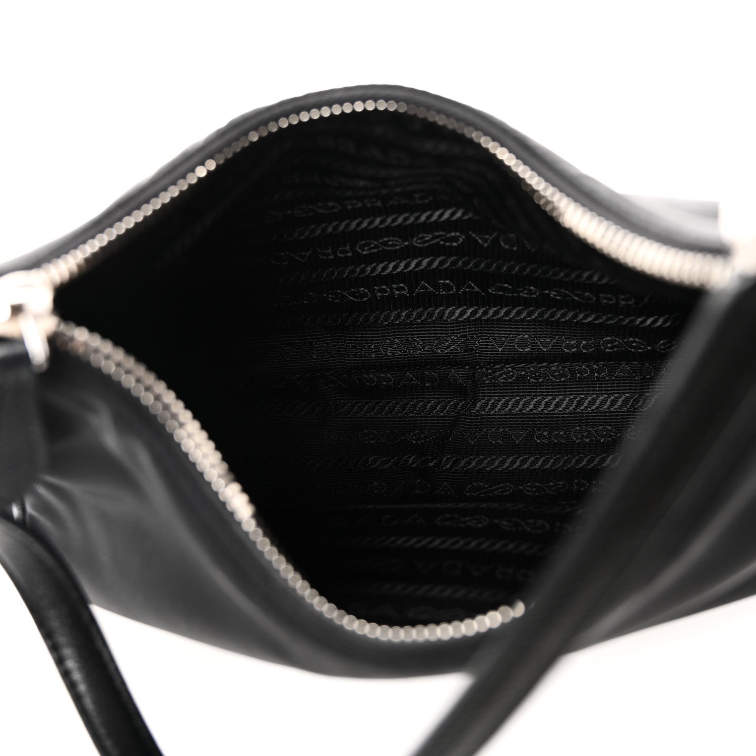 Prada Tessuto Nylon Saffiano Re-Edition 2005 Bag Black 5 of 10