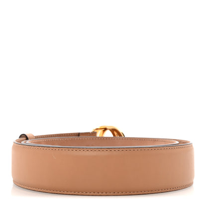 Gucci Calfskin Interlocking G 37mm Belt 105 42 Camelia 2 of 6