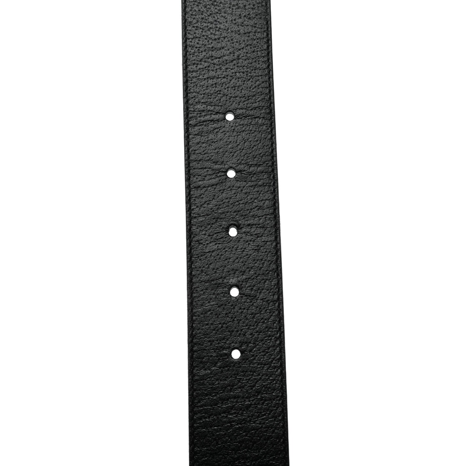 Gucci Textured Dollar Calfskin Double G 40mm Belt 85 34 Black 3 of 7