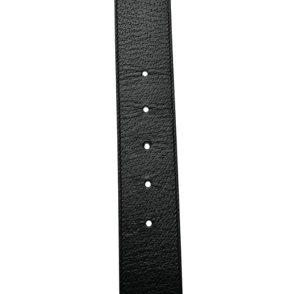 Gucci Textured Dollar Calfskin Double G 40mm Belt 85 34 Black 3 of 7