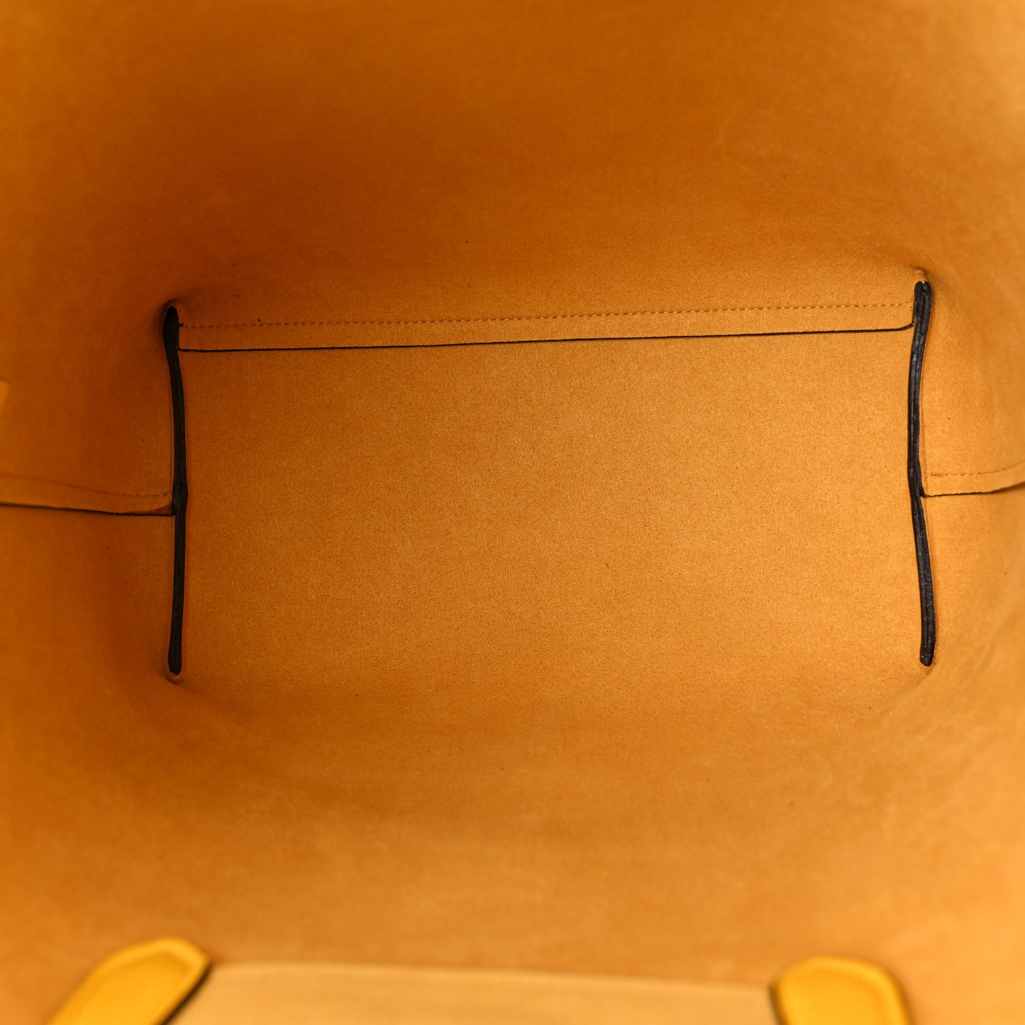Calfskin Travel Tote Yellow