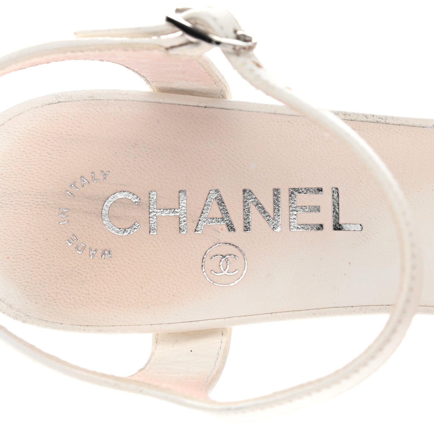 Lambskin Bow Sandals 36.5 White