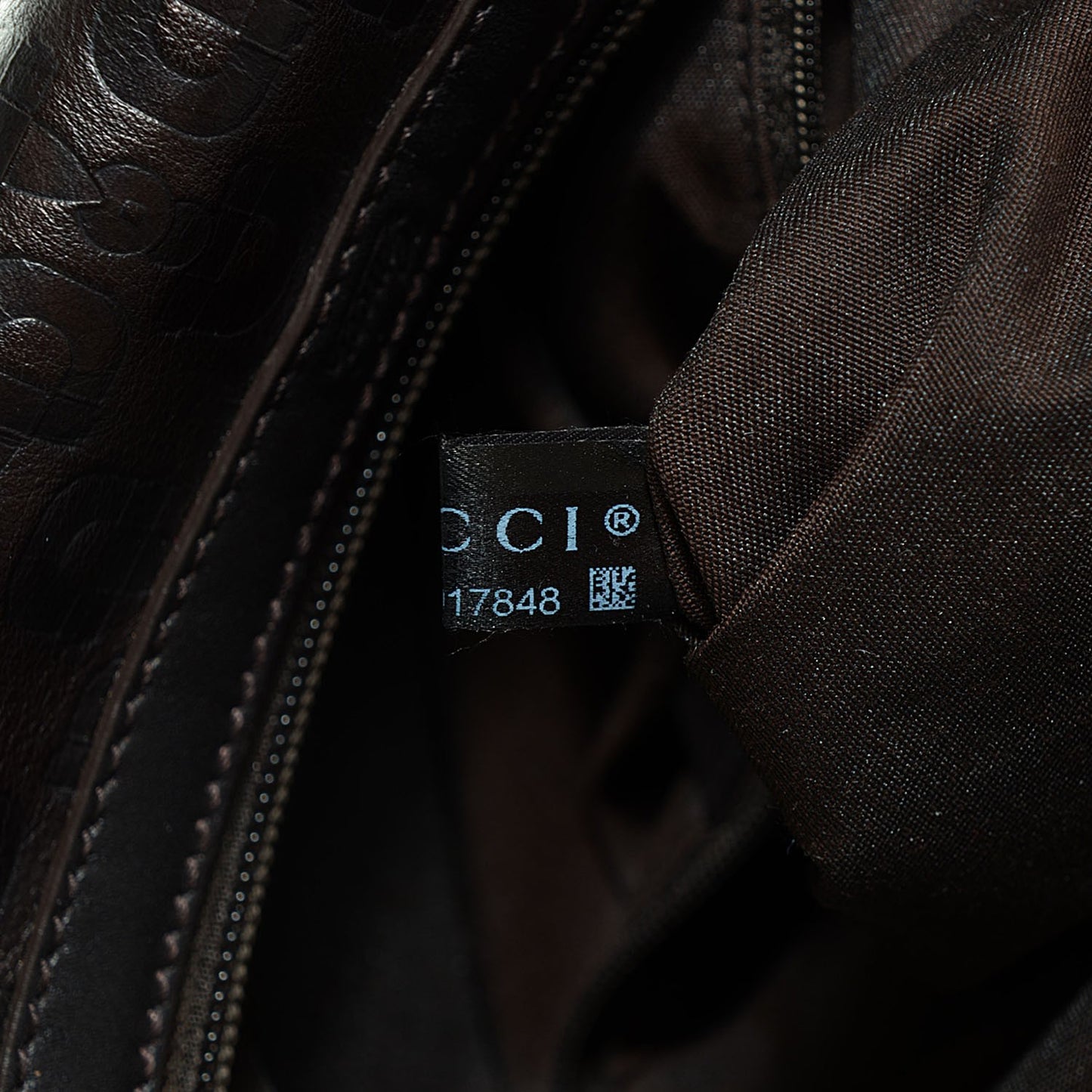 Calfskin Embossed Horsebit Nail Boston Dark Brown