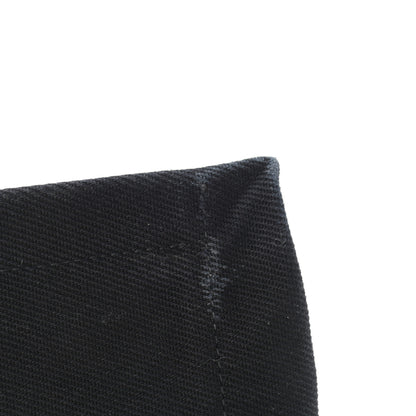 Saint Laurent Linen Calfskin Rive Gauche Tote Black 10 of 13