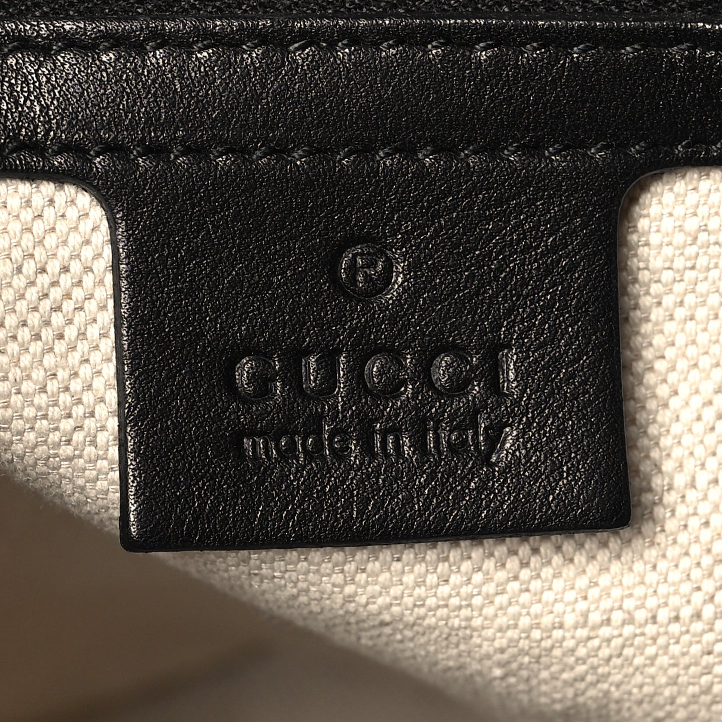 Guccissima Small Bree Zippered Tote Black