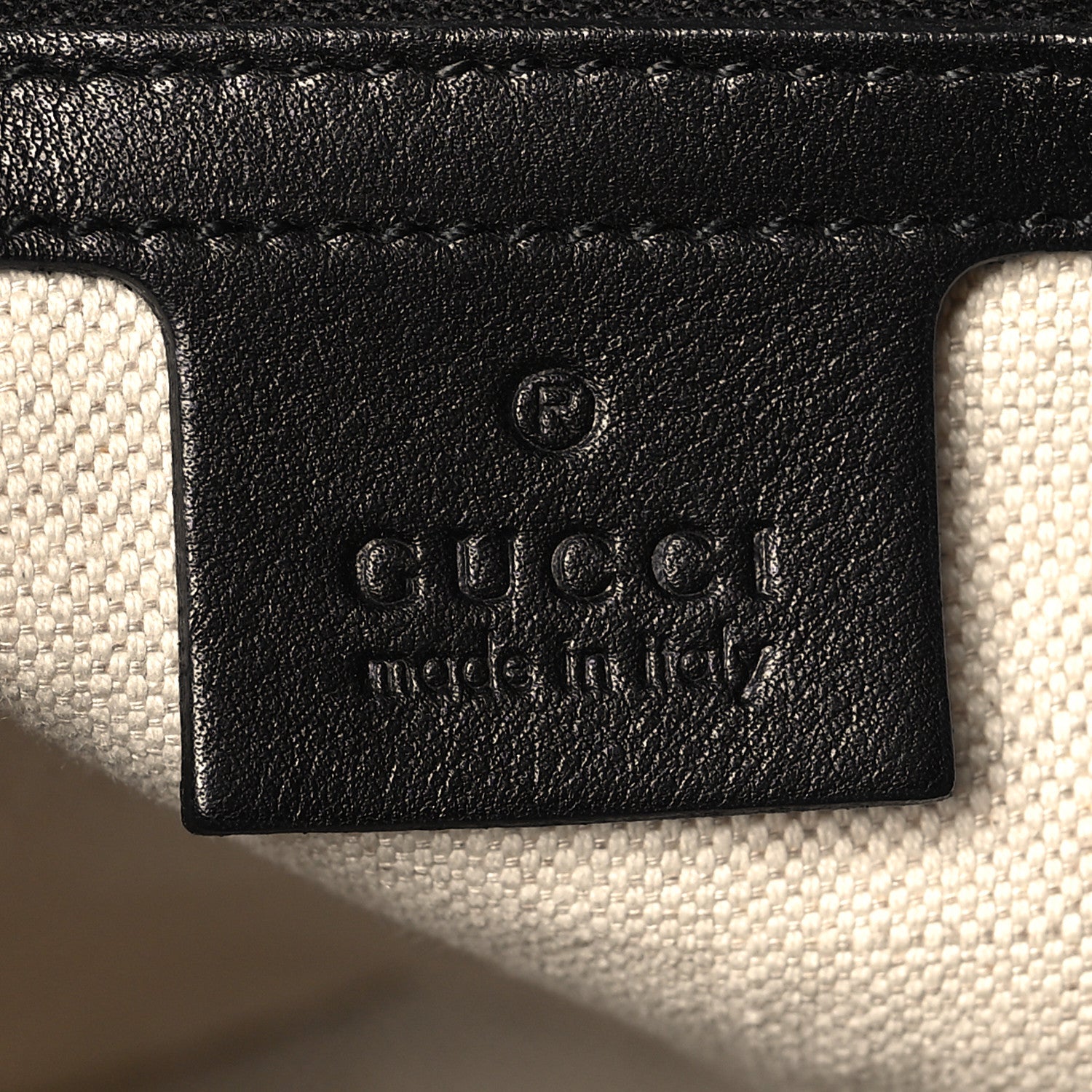 Gucci Guccissima Small Bree Zippered Tote Black 6 of 10