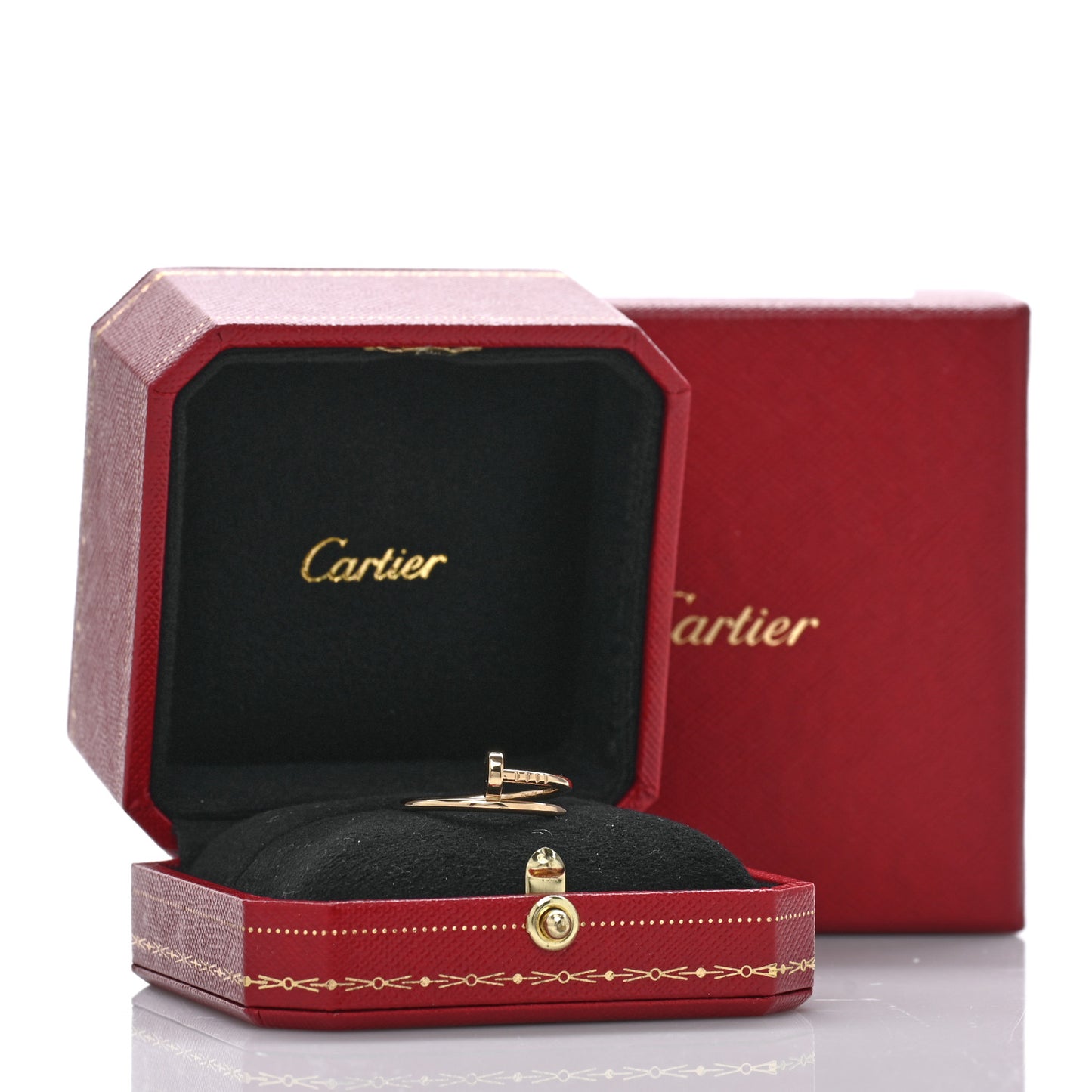 18K Yellow Gold Small Juste Un Clou Ring 57 8