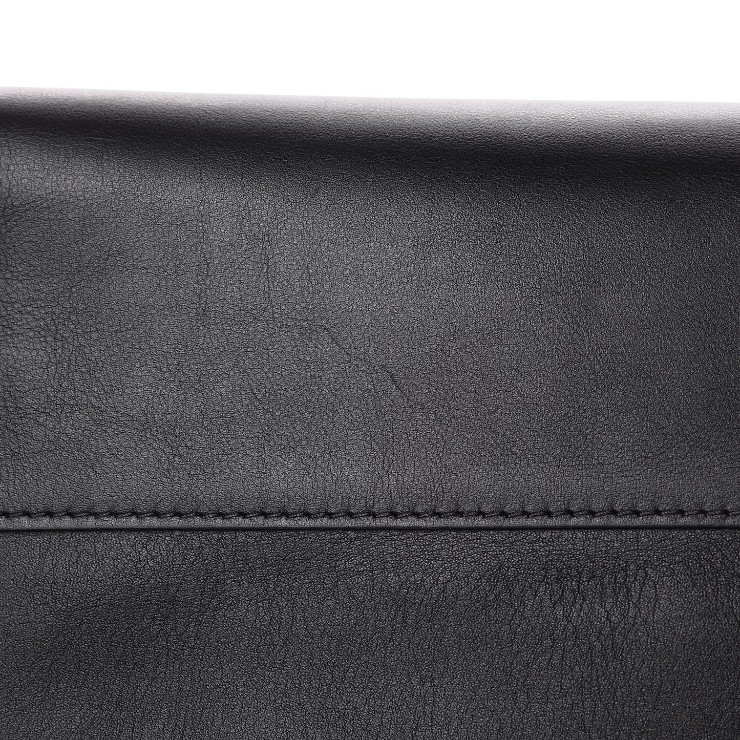 Soft Calfskin Medium Belt Bag Black