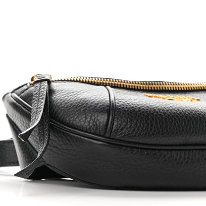 Prada Vitello Daino Small Belt Bag Black 8 of 8