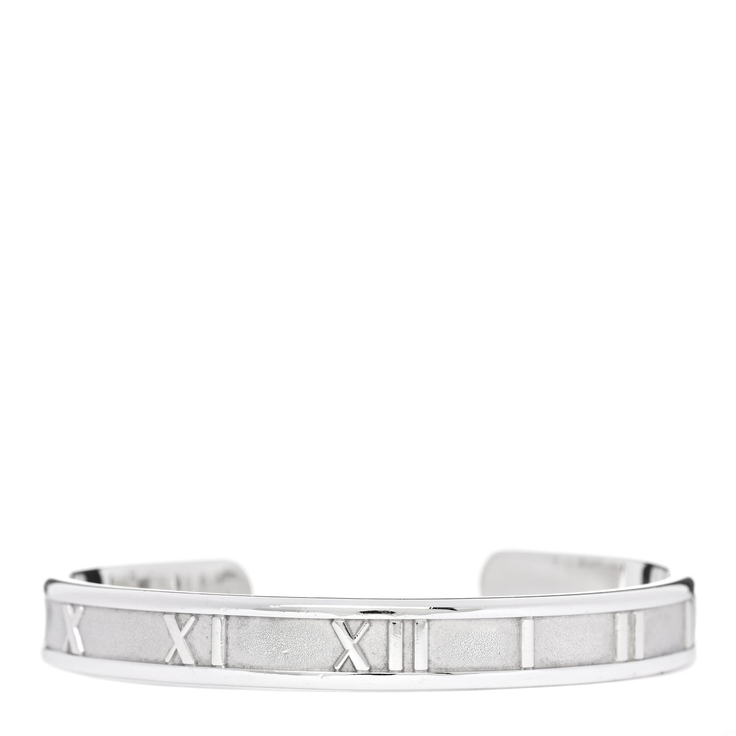 Tiffany Sterling Silver Atlas Cuff Bracelet 1 of 3