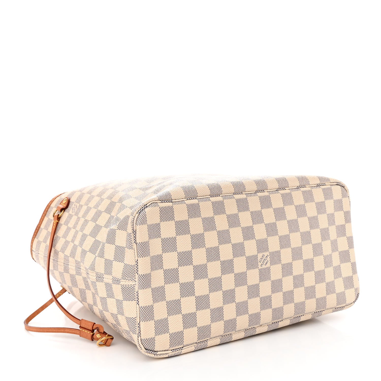 Louis Vuitton Damier Azur Neo Neverfull MM Rose Ballerine 5 of 15