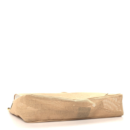 Fendi Cotton Lambskin Baguette With Embroidery Kit Naturale 4 of 11