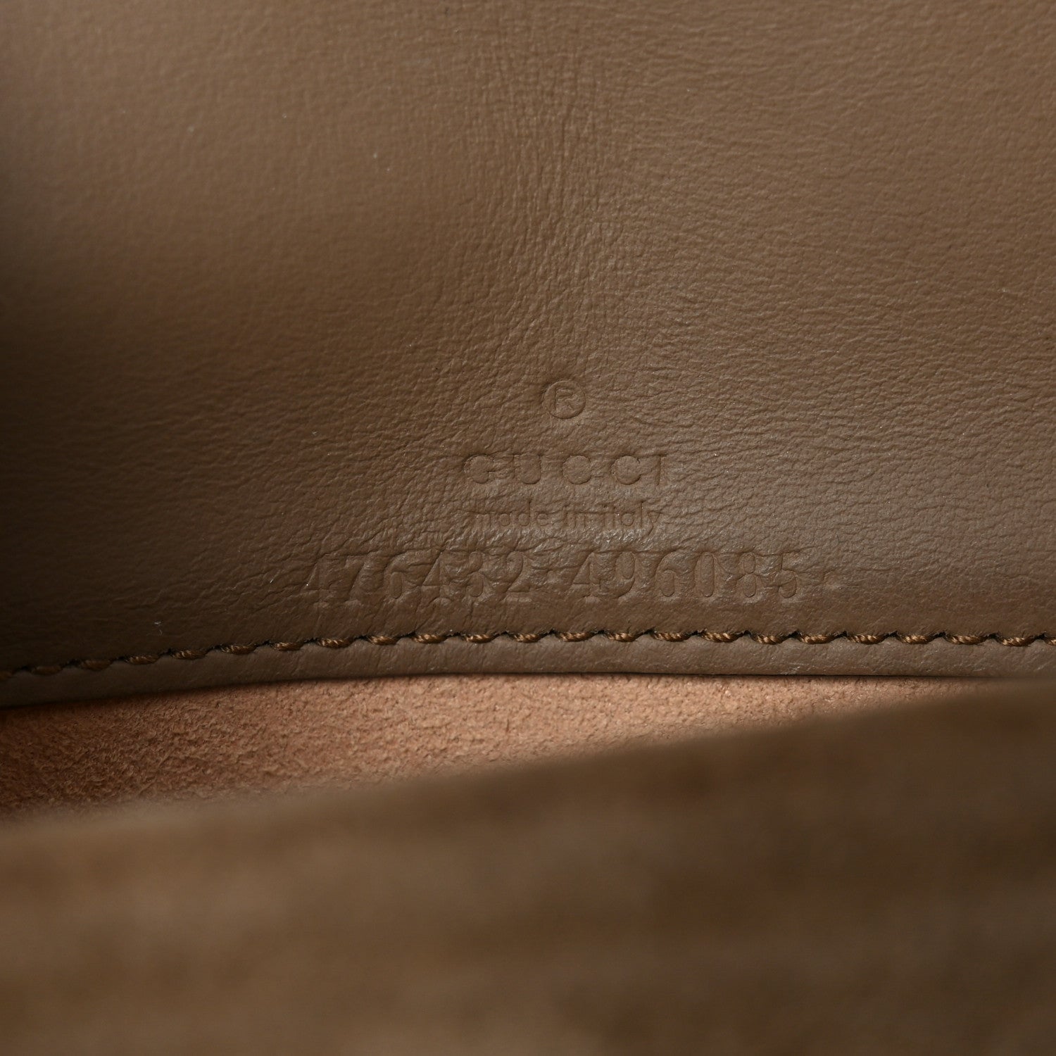 Gucci GG Supreme Monogram Super Mini Dionysus Shoulder Bag Taupe 6 of 9