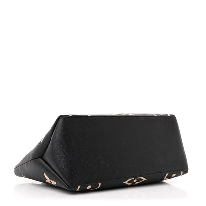 Louis Vuitton Empreinte Monogram Giant Petit Palais Black Beige 4 of 10