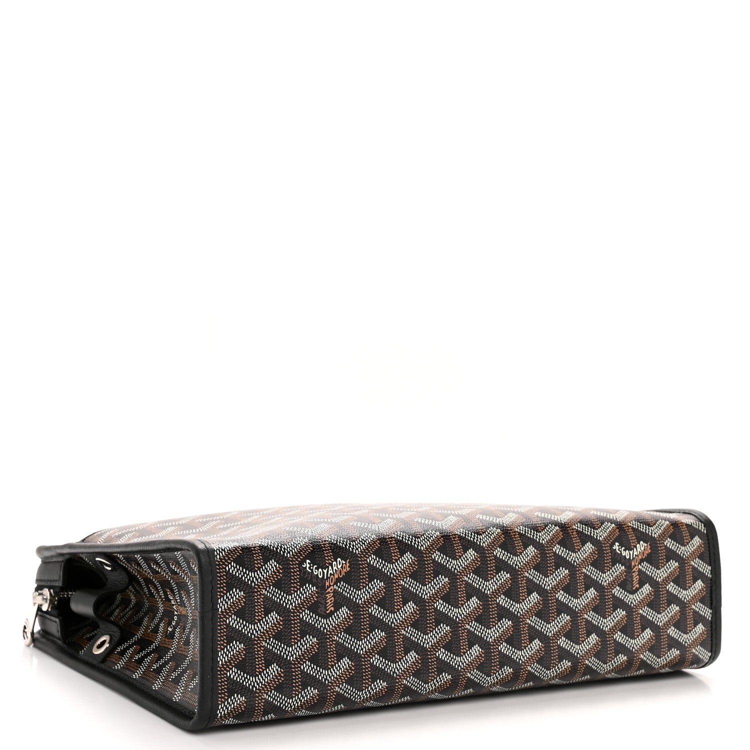 Goyard Goyardine Jouvence GM Toiletry Pouch Black 4 of 6