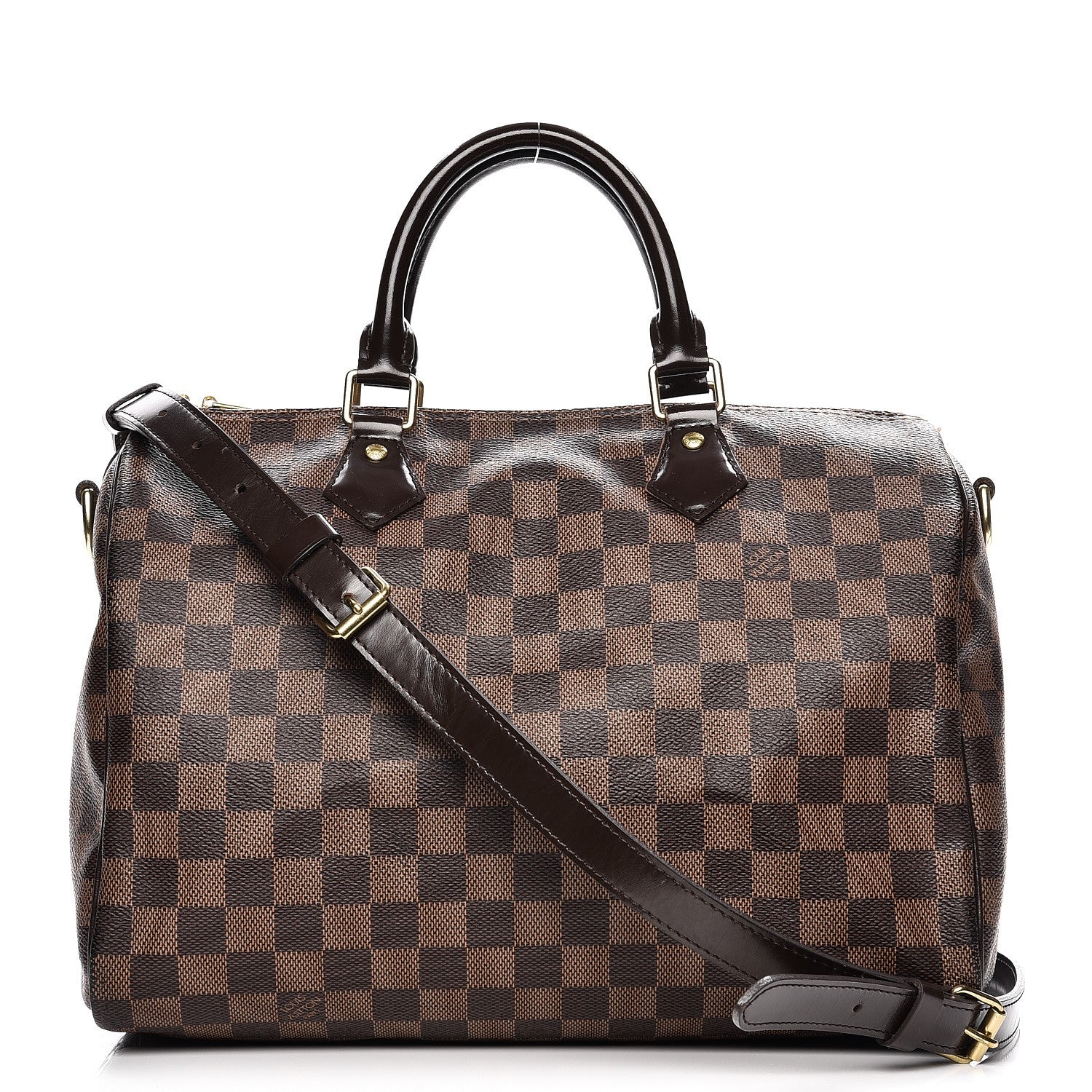 Louis Vuitton Damier Ebene Speedy Bandouliere 30 1 of 16