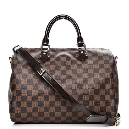Louis Vuitton Damier Ebene Speedy Bandouliere 30 1 of 16