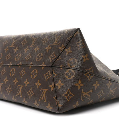 Louis Vuitton Monogram Flower Hobo Black 10 of 10