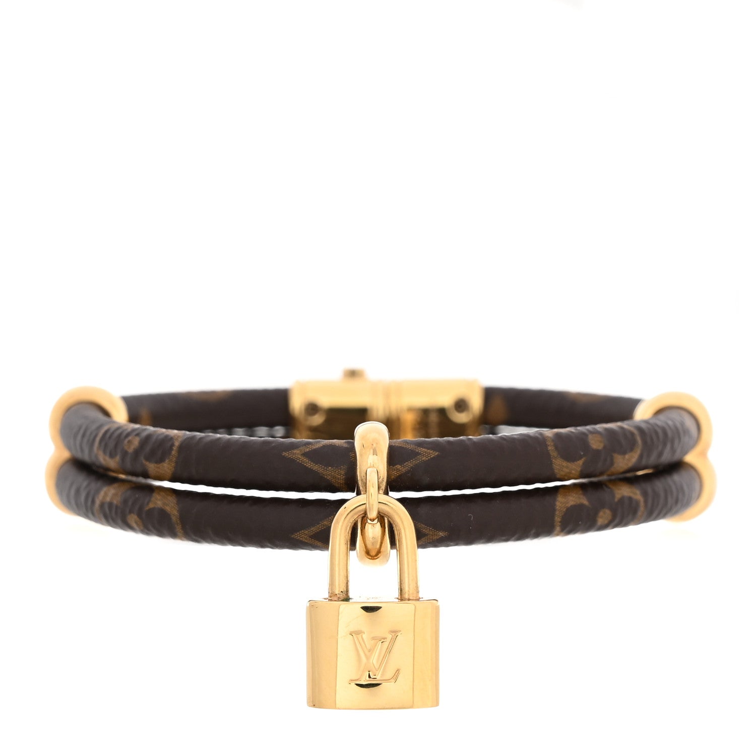 Louis Vuitton Monogram Keep it Twice Bracelet 1 of 5