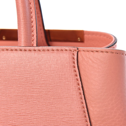 Fendi Vitello Elite Petite 2Jours Tote Pesca 17 of 17