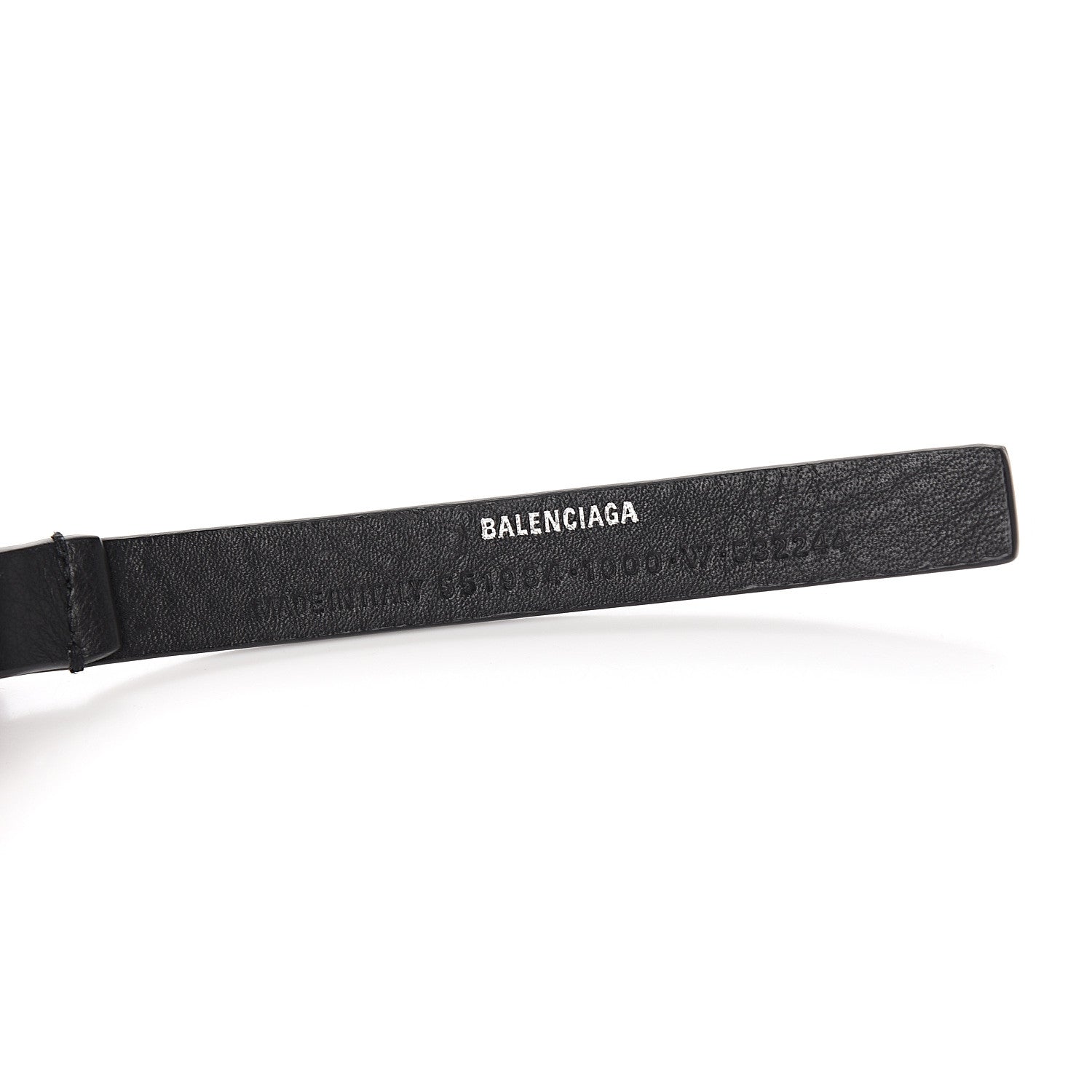 Balenciaga Calfskin Everyday Keyring Charm Black 3 of 4