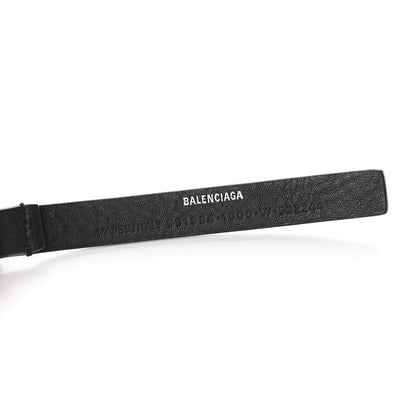Balenciaga Calfskin Everyday Keyring Charm Black 3 of 4